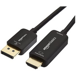 2-Pack Amazon Basics 3ft DisplayPort To HDMI Cable