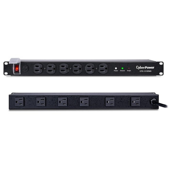 CyberPower 120V/15A 12 Outlets Surge Protector W/15ft Cord