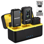 Neewer CM28 Wireless Lavalier Microphone System With Charging Case