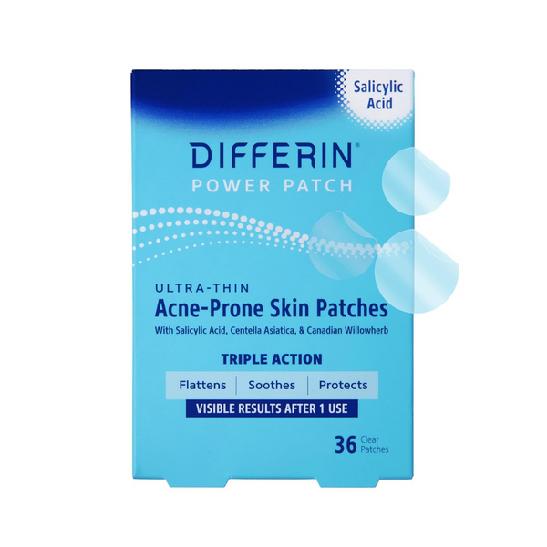 36-Count Differin Acne Treatment Patches With Salicylic Acid