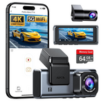 Navycrest 4K+2.5K WiFi Front And Rear Dash Cam