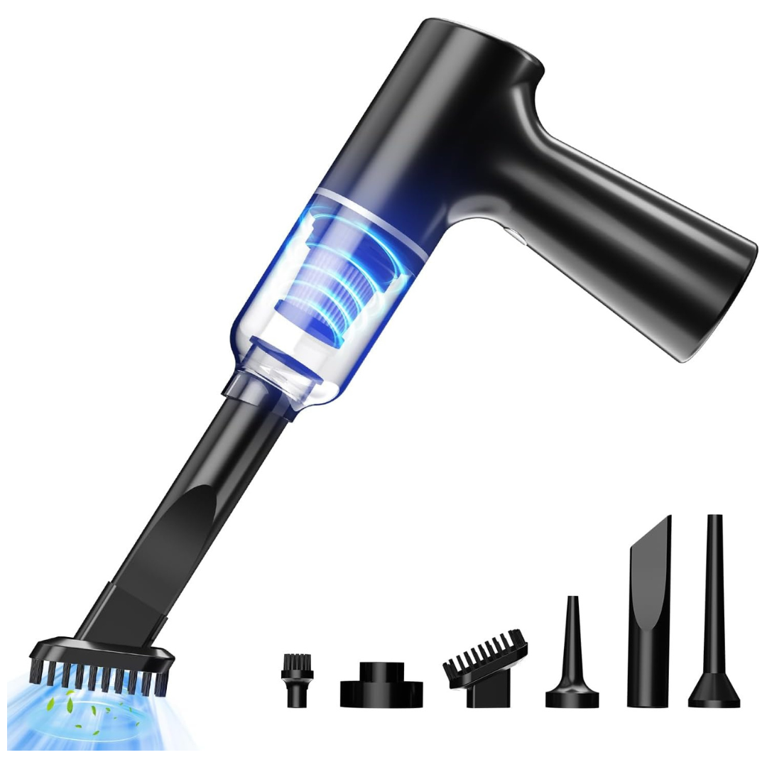 12000pa Rechargeable Car & Home Vacuum Cleaner