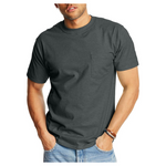 Hanes Men's Heavyweight Pocket T-Shirt