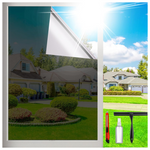 Sun Blocking Privacy Window Tint Film (17.5" x 78.74")
