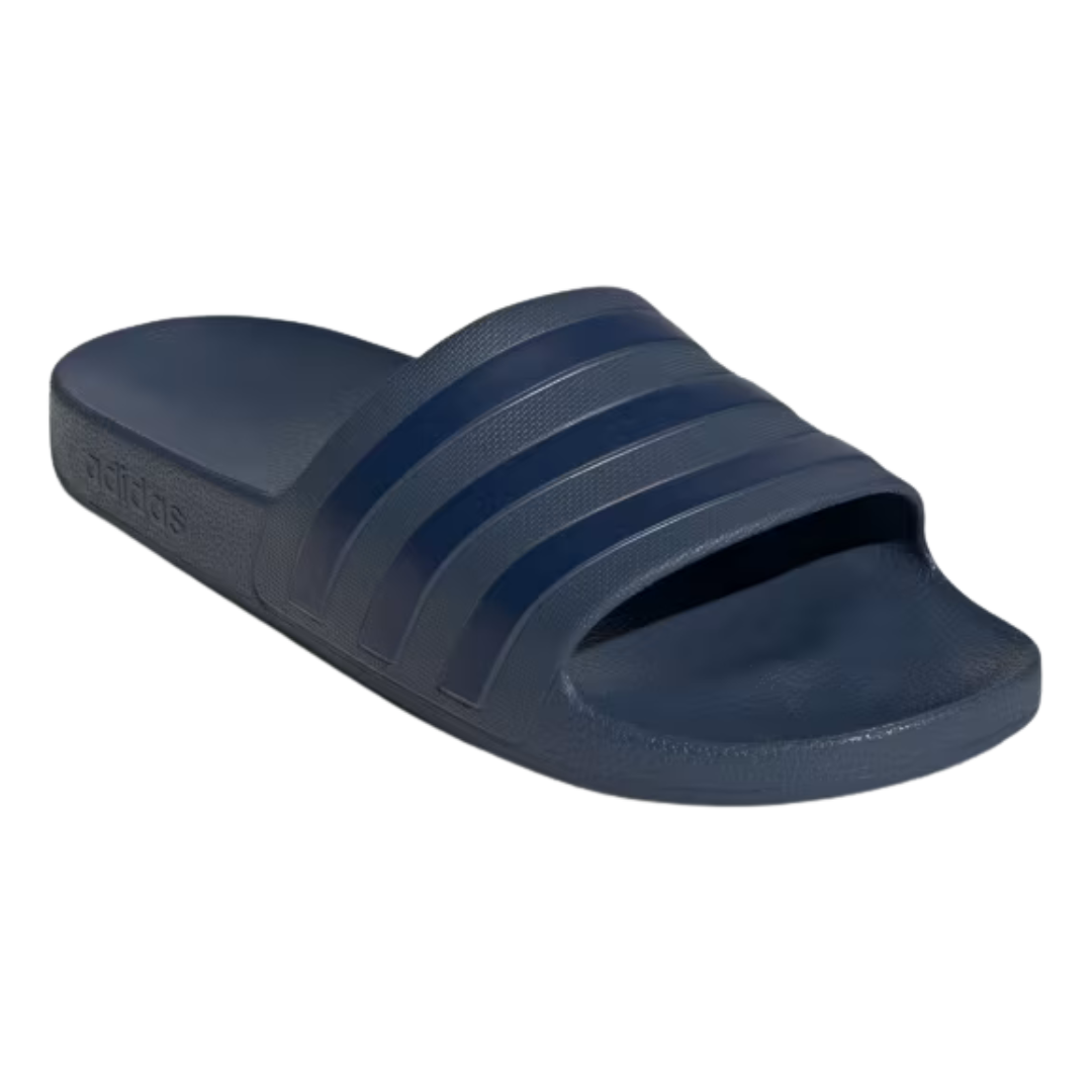 adidas Men's Adilette Aqua Slides (Preloved Ink / Dark Blue)