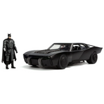 10.5" The Batman Batmobile Die-cast Car W/ Lights & 3.75" Batman Figure
