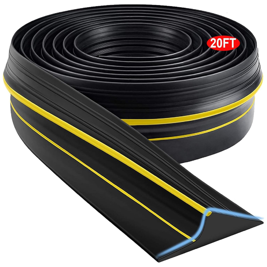 Jin&Bao Waterproof 20 ft Universal Garage Door Threshold Seal Strip