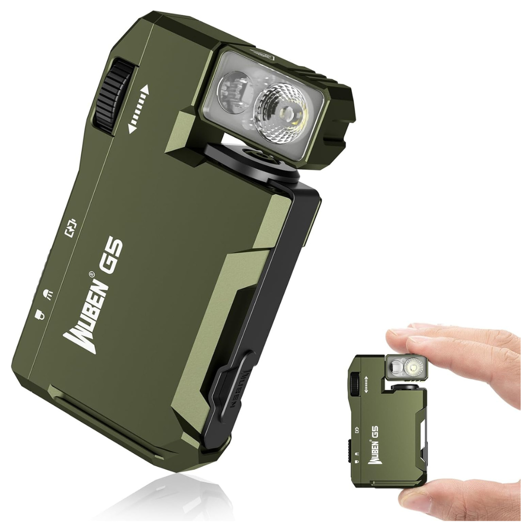 WUBEN G5 Portable Rechargeable 400L EDC Flashlight (2 Colors)