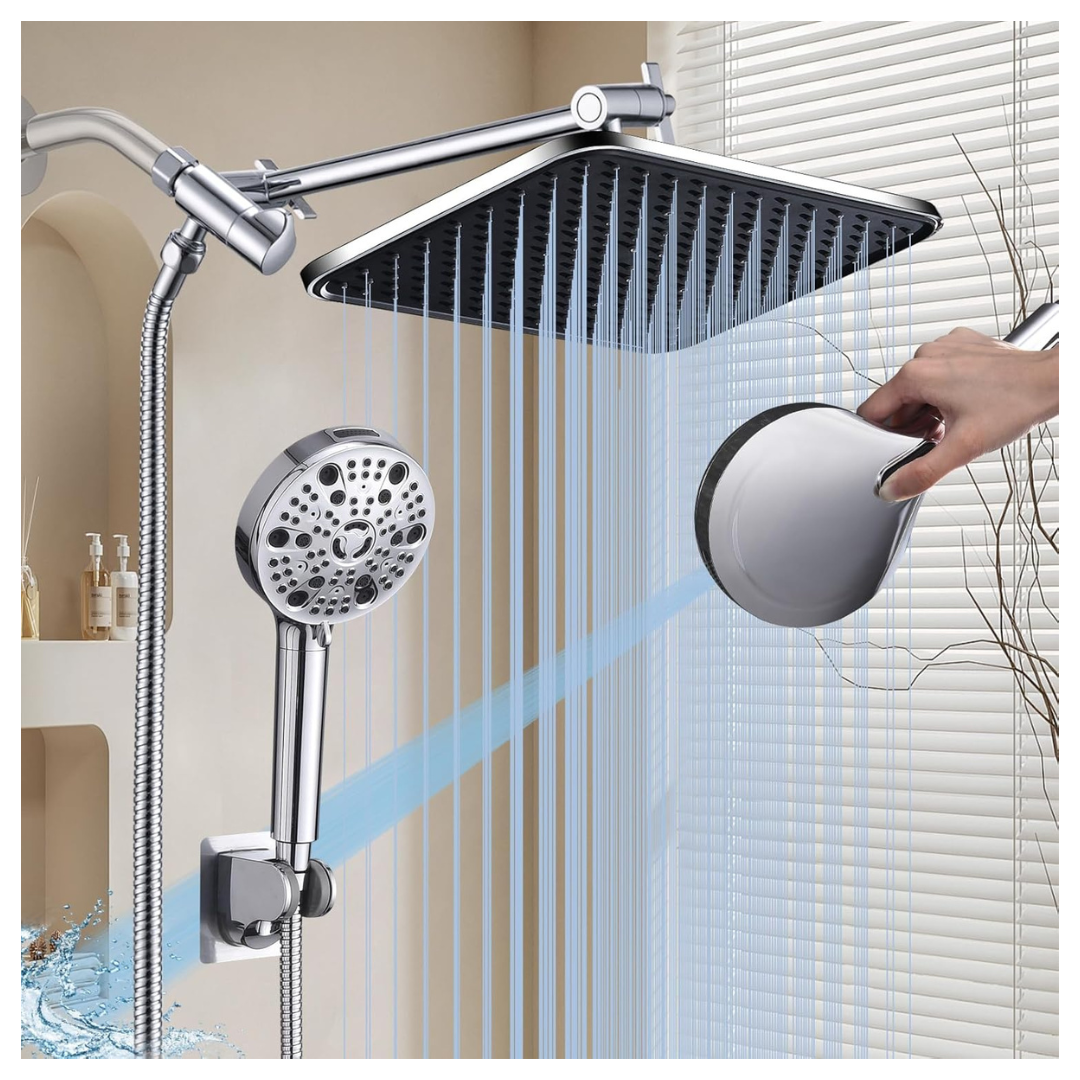 14" High Pressure Rain Shower Head