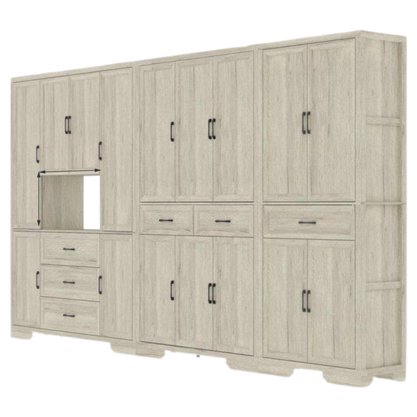 78.7" Accent Cabinet Office Storage Cabinet