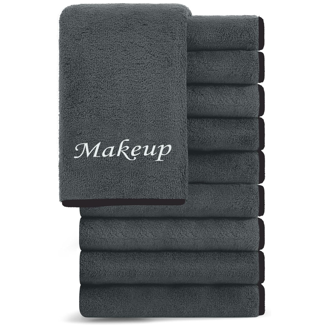 10-Pack Cosy Family Makeup Remover Wash Cloths (12" x 12")