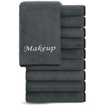 10-Pack Cosy Family Makeup Remover Wash Cloths (12" x 12")