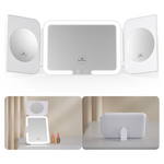 5000mAh Rechargeable Tri-fold LED Makeup Mirror