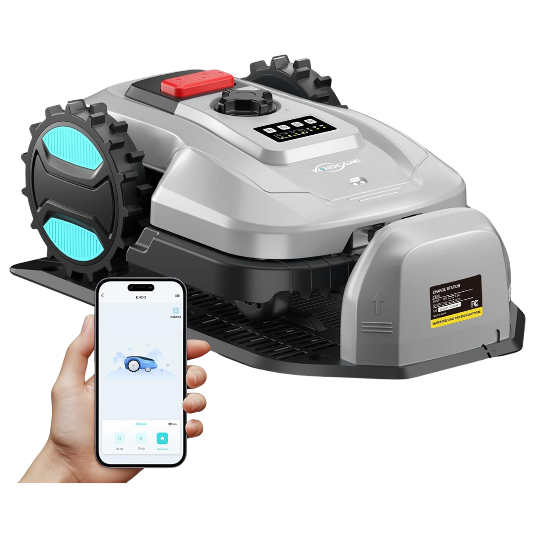 Robotic Self-Charging Automatic App-Controlled Lawn Mower
