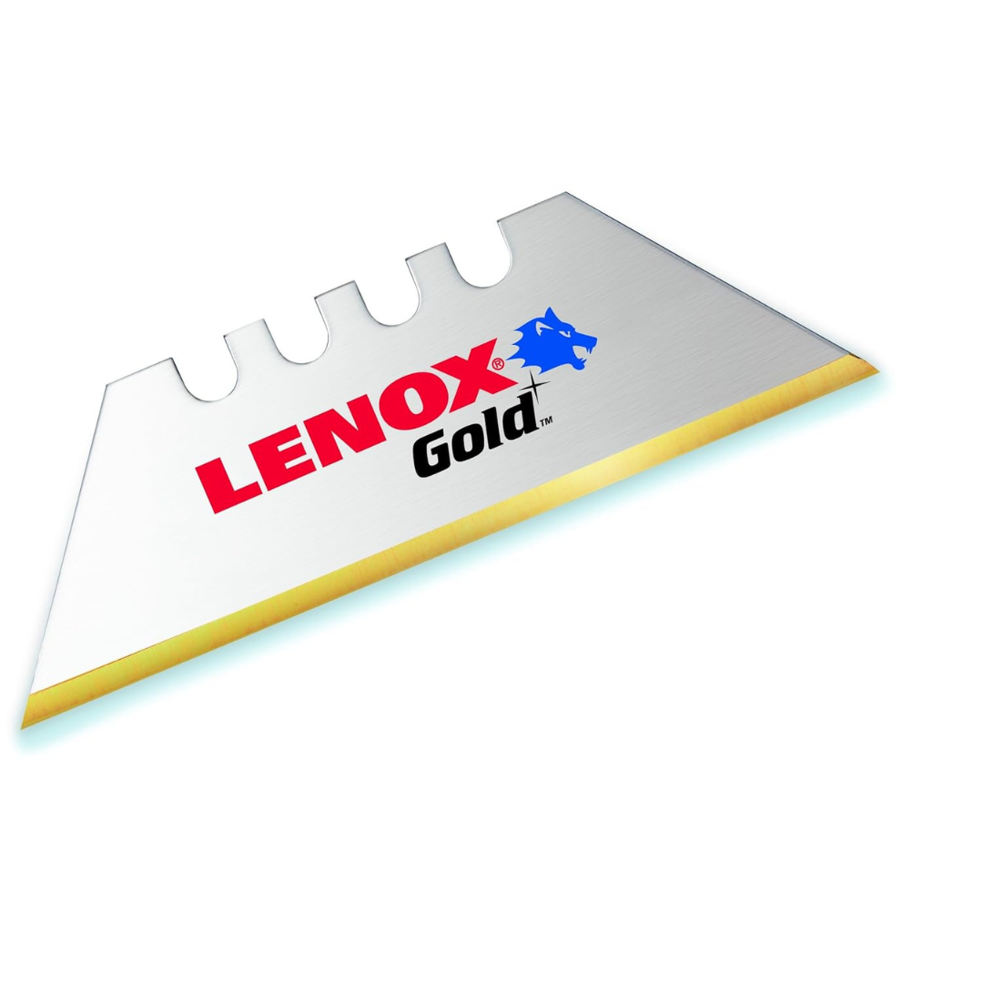 5-Pack Lenox Titanium Edge Utility Knife Blades
