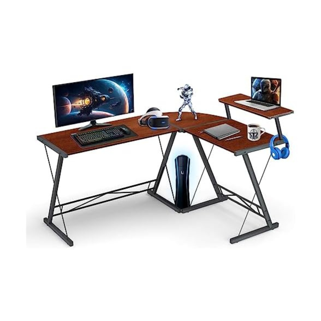 Halter L Shaped 59" Modern Home Office Corner Desk