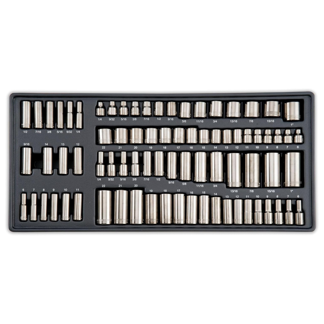 284-Piece Craftsman Overdrive Gunmetal Chrome Mechanics Tool Set