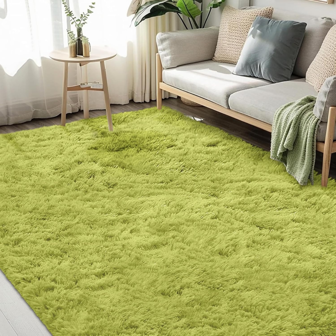 5x8 ft Plush Fluffy Non-Shedding Ultra Soft Shag Area Rug