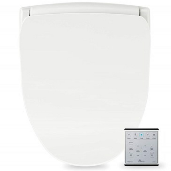 Bio Bidet Slim Two Electric Round Toilet Seat with Warm Water