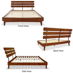 Bme Caden 15" Deluxe King Bed Frame with Headboard