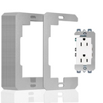 5 Pack Metal Flush Fit Device Level Plate