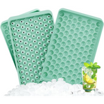 3 Pack Mini Tiny Pebble balls Ice Cube Tray