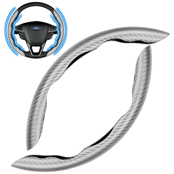 Non-Slip Ergonomic Grip Carbon Fiber Wheel Cover (3 Colors)