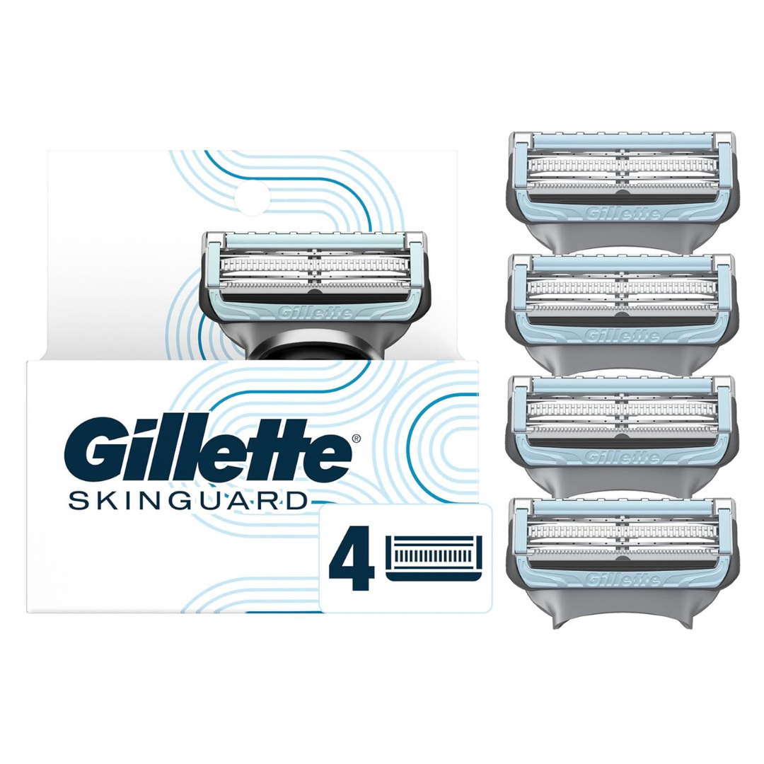4-Count Gillette SkinGuard Men's Razor Refills