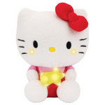 10" Hello Kitty 5 Colors And Twinkle Sounds Illuminating Feature Plush