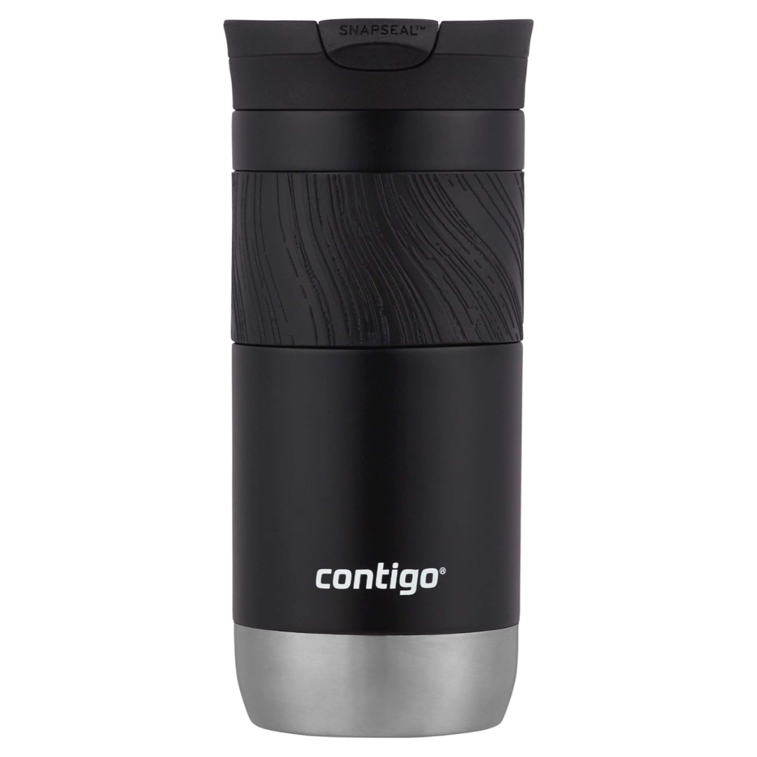 16oz Contigo Snapseal Insulated Travel Mug (Licorice)