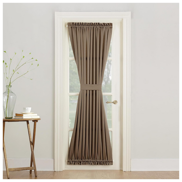 Barrow Energy Efficient Rod Pocket Door 54" x 72" Curtain Panel