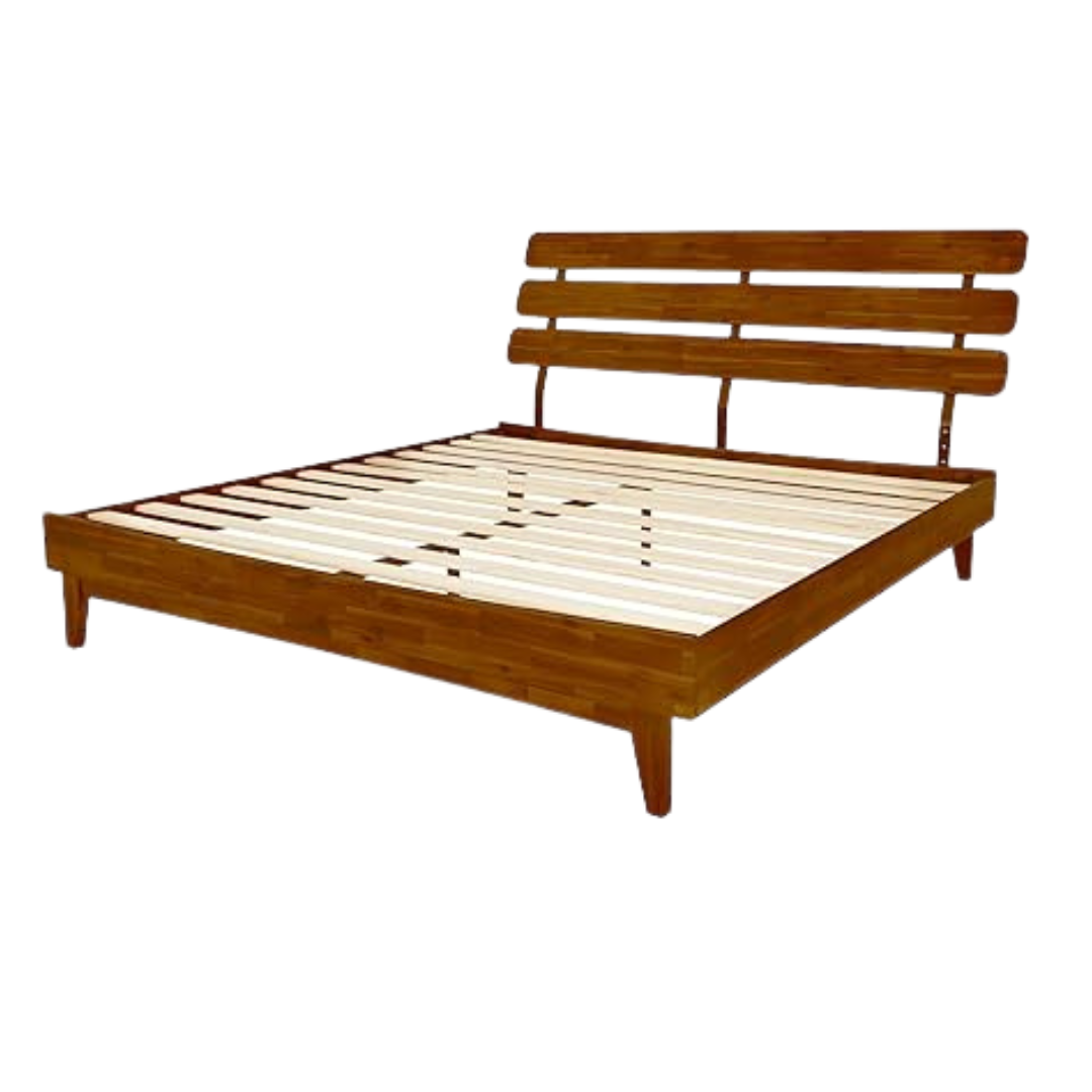 Bme Caden 15" Deluxe King Bed Frame With Headboard