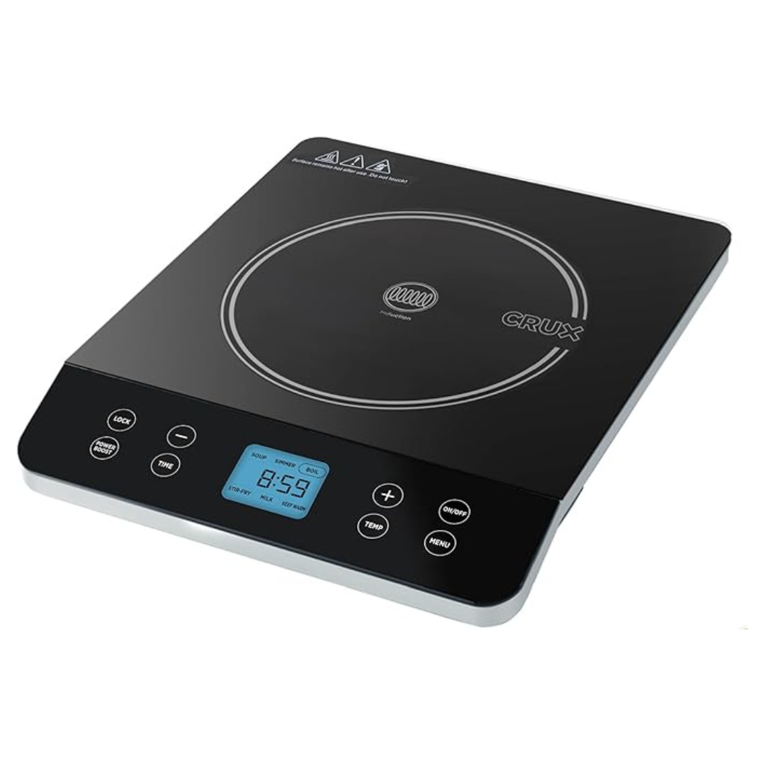 Crux Countertop Hassle-Free Portable Electric Hot Plate Induction Burner