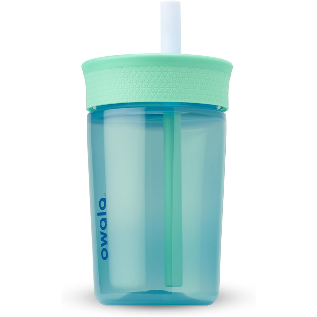 15-Oz Owala Kids BPA-Free Plastic Tumbler w/ Spill Resistant Straw (3 Colors)