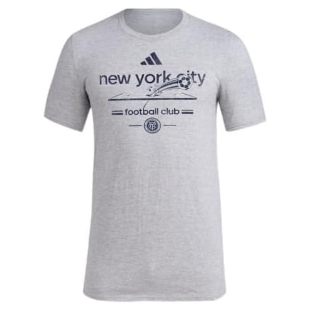 Adidas Men's Standard Vintage World Pre-Game Short Sleeve T-Shirt