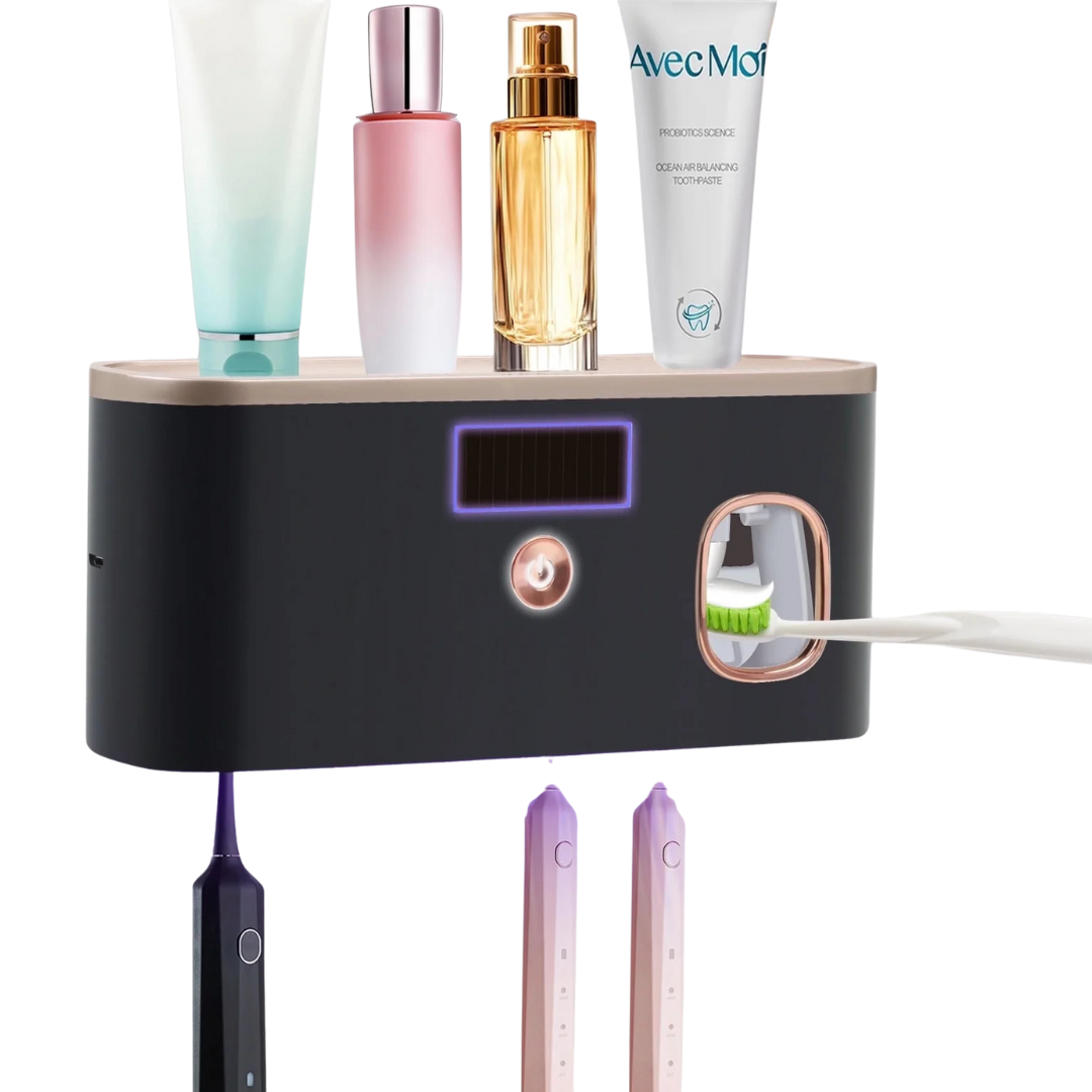 Phancir UV 5-Slot Wall Mount Toothbrush Holder (2 Colors)