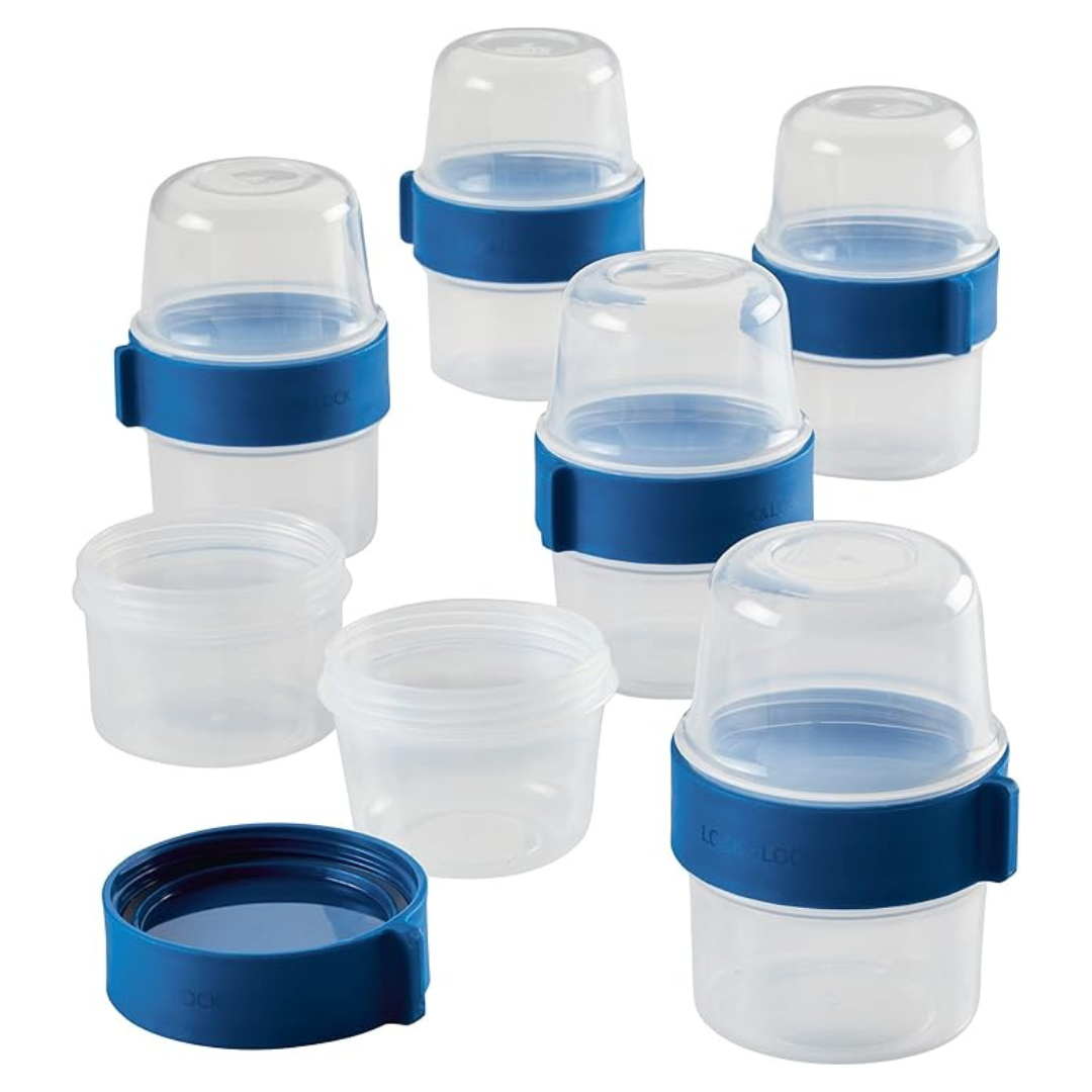 12-Piece Easy Essentials Twist Two Way Food Storage Container Set