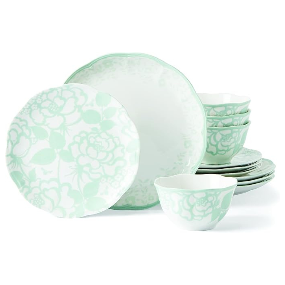 Lenox Butterfly Meadow Cottage 12-Piece Dinnerware Set