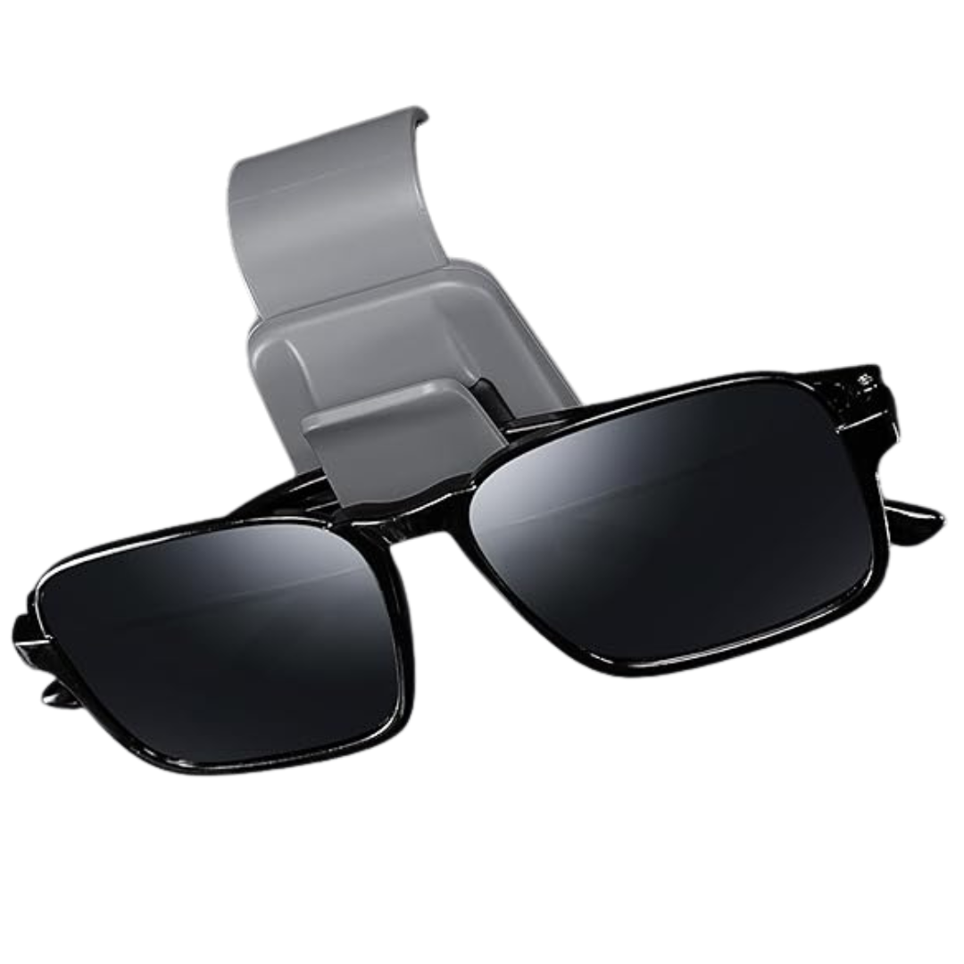 2-Pack 2-in-1 Car Visor Sunglass Holders