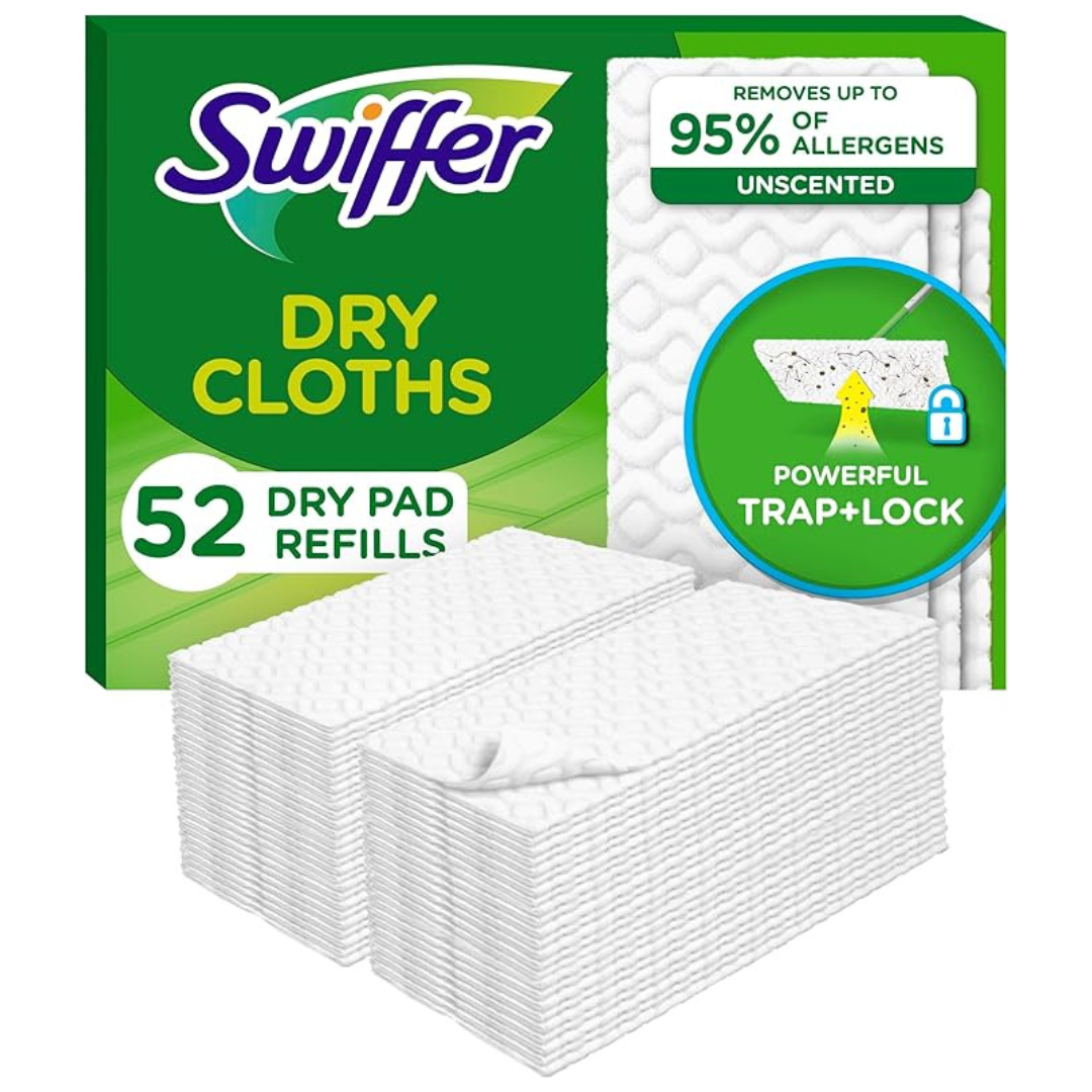52-Count Swiffer Sweeper Dry Sweeping Pad Refills
