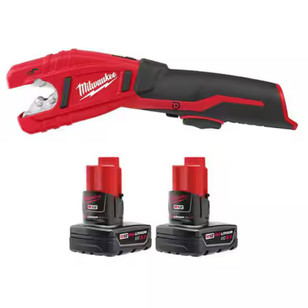 Milwaukee M12 Copper Tubing Cutter W/Battery Pack