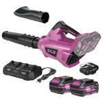 Electric Cordless Leaf Blower With 2 x 4.0Ah Battery And Charger