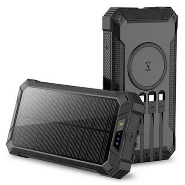 Alpha Digital 20,000mAh Battery Solar Portable Power Bank
