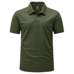 Men's Golf Short Sleeve Quick Dry Workout Tennis Polo Shirts