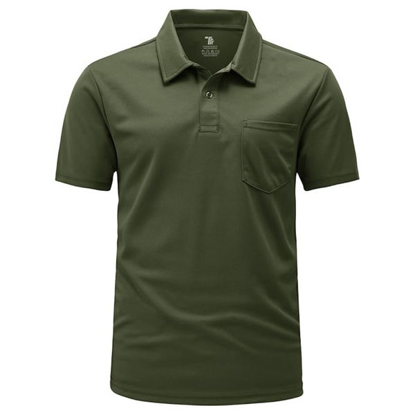 Men's Golf Short Sleeve Quick Dry Workout Tennis Polo Shirts