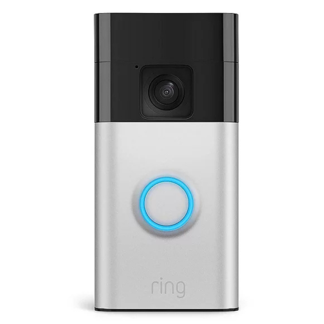 Ring Two-Way Talk, & Motion Detection & Alerts Battery Doorbell + $10 Kohls Cash