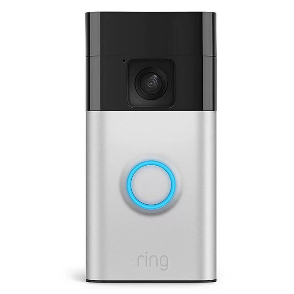 Ring Two-Way Talk, & Motion Detection & Alerts Battery Doorbell + $10 Kohls Cash