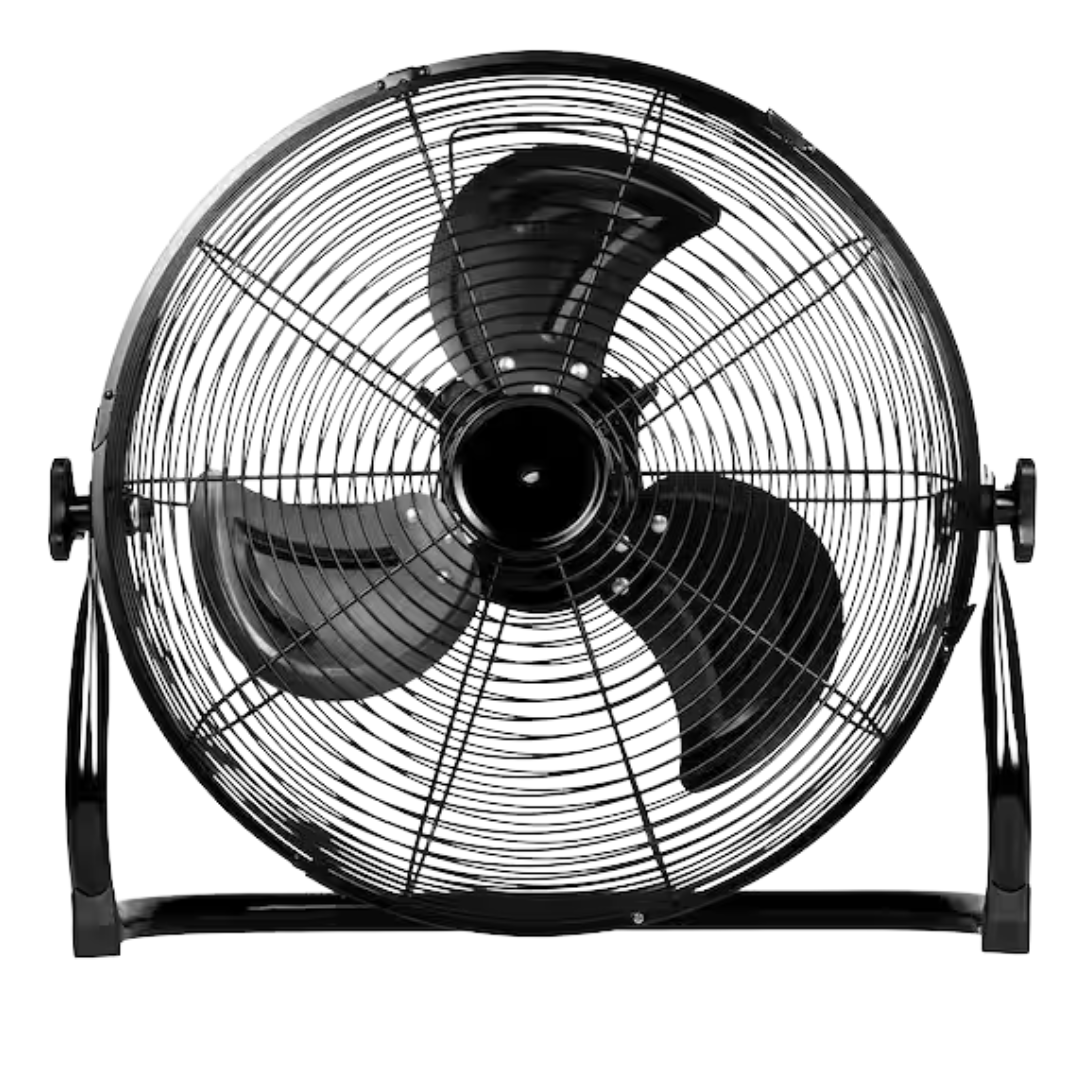 12" Heavy-Duty Metal Floor Fan