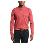 Vintage 1943 Men's Burn Out Slub Henley Shirt (Tandori Spice)