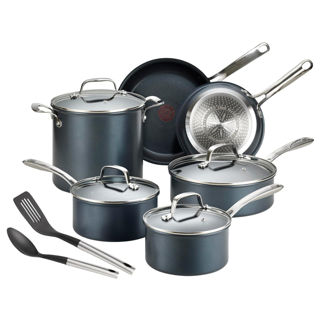 T-fal Platinum 12 Piece Non Stick Cookware Set